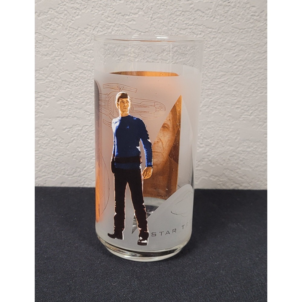 Burger King Star Trek 2008 Paramount Pictures Glass Featuring Spock